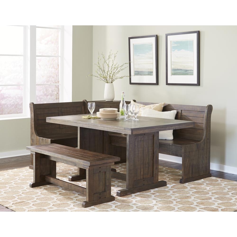 Sunny Designs Wood Breakfast Nook Dining Set. Picture 3