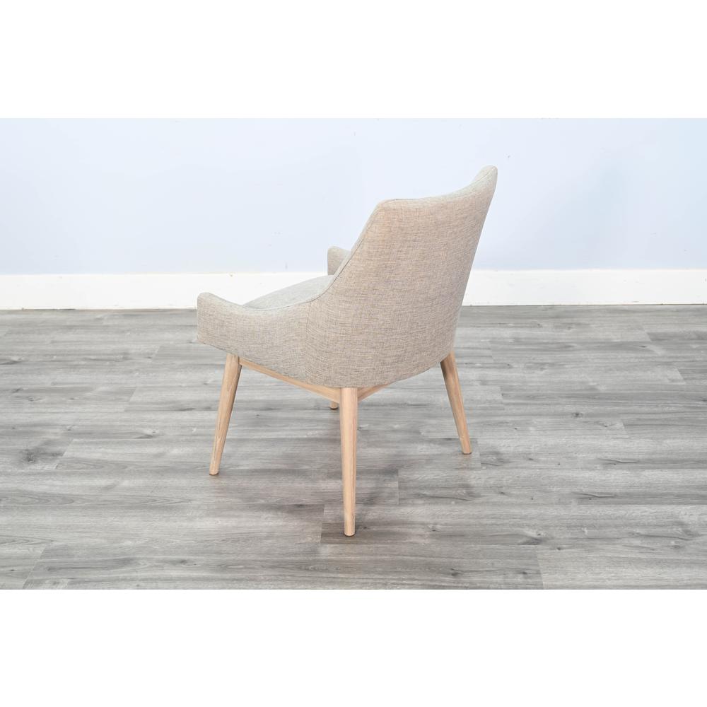 Sunny Designs Olivia Lowback Cushioned Grey Dining Chair. Picture 5