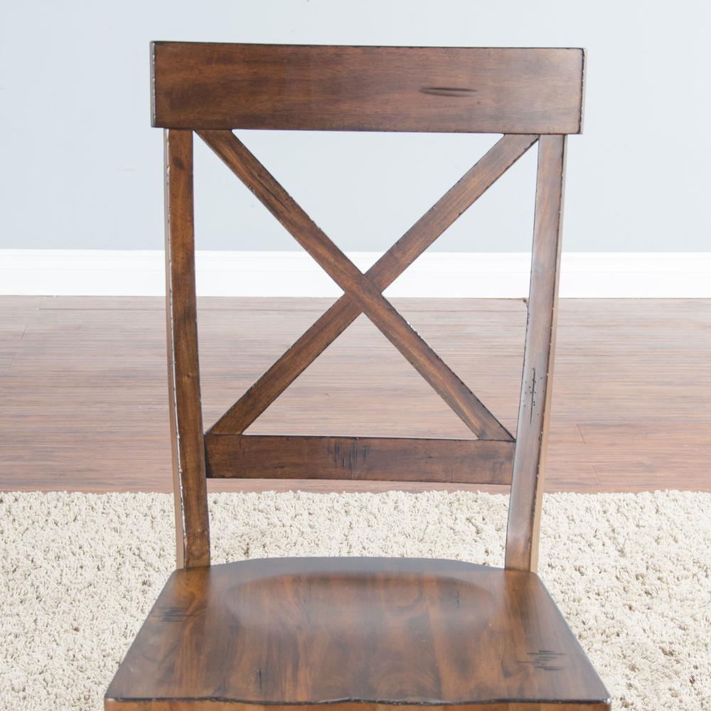 Sunny Designs Crossback Wood Dining Chair. Picture 2
