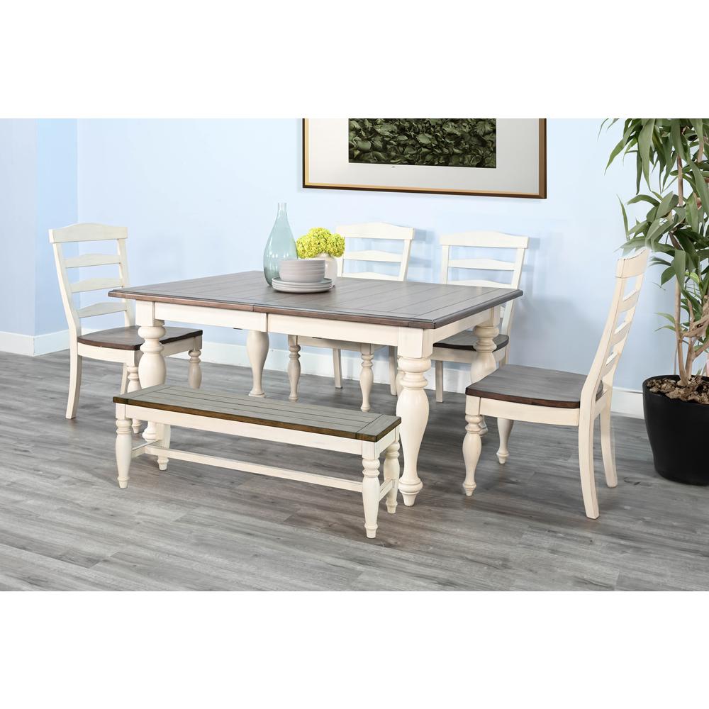 Sunny Designs Pasadena Rectangular Extension Dining Table. Picture 6