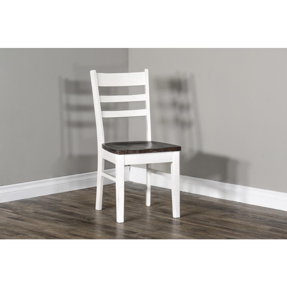 Sunny Designs Wood Ladderback Dining Chair. Picture 3