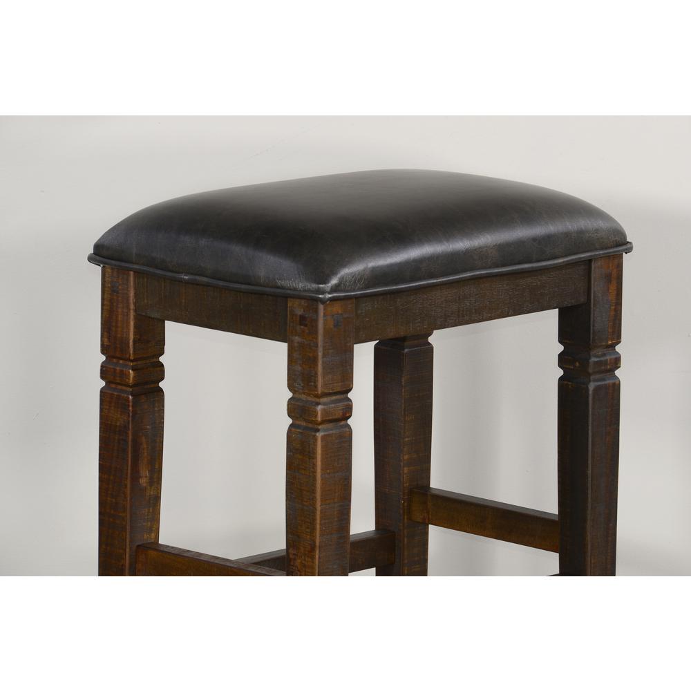 Sunny Designs Bar Homestead Backless Barstool. Picture 2