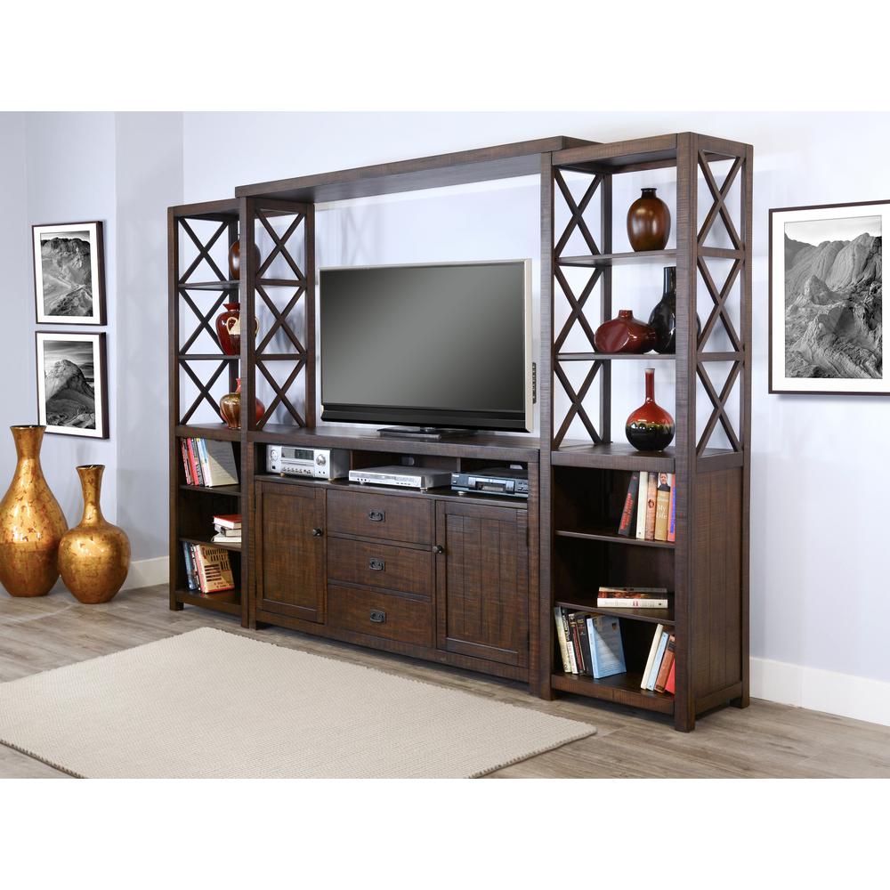Sunny Designs Homestead Entertainment Wall (66,B,2xP). Picture 2