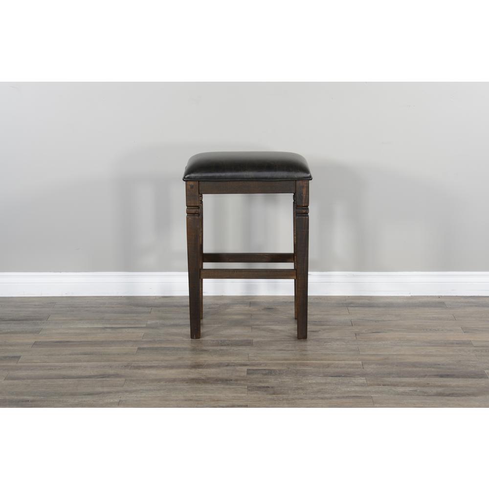 Sunny Designs Bar Homestead Backless Barstool. Picture 4