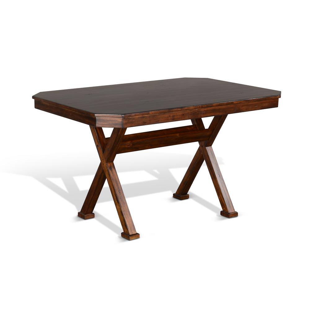Sunny Designs Rectangular Wood Dining Table. Picture 1