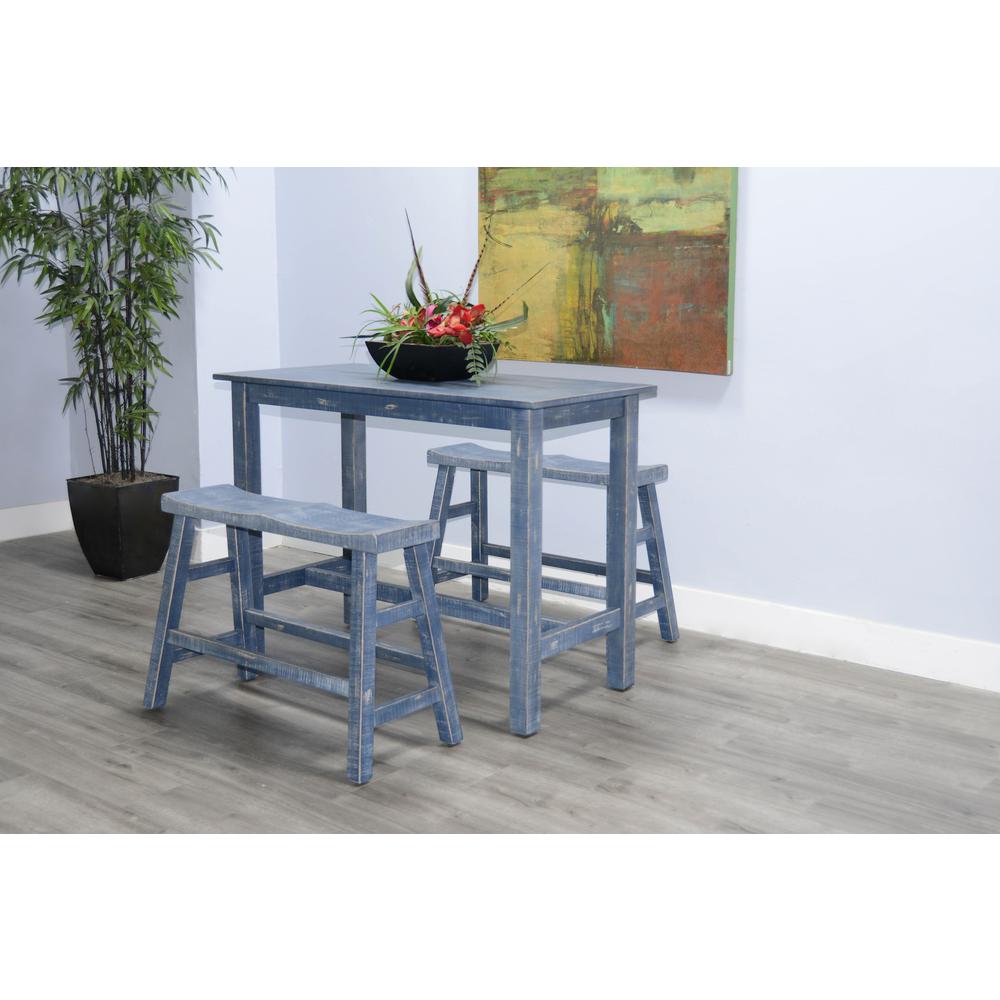 Sunny Designs Ocean Blue Counter Table. Picture 6