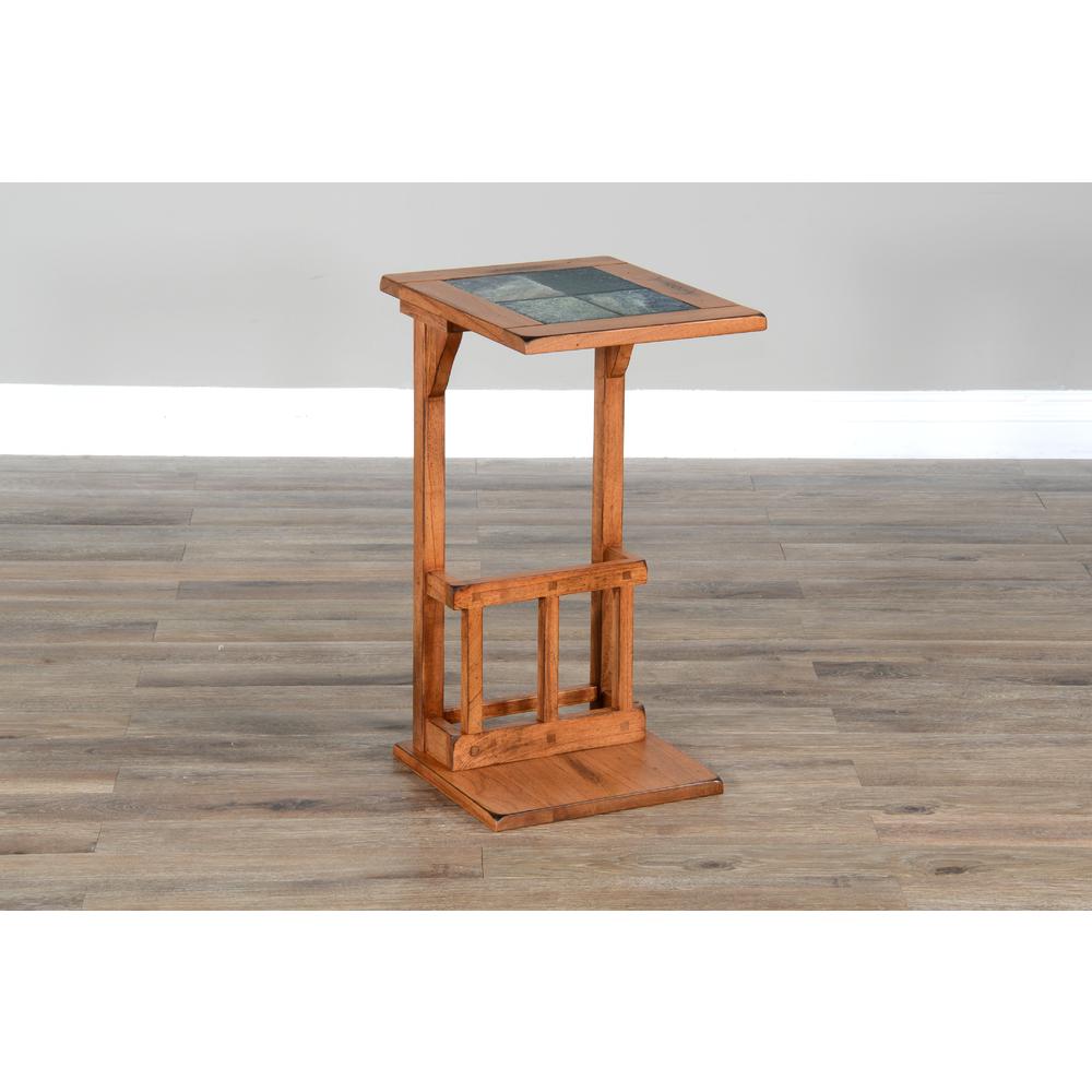 Sunny Designs Savannah 12.5" Traditional Wood Table. Picture 2