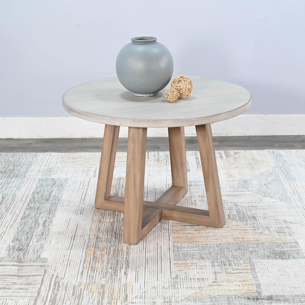 Sunny Designs Rowan Round End Table. Picture 2