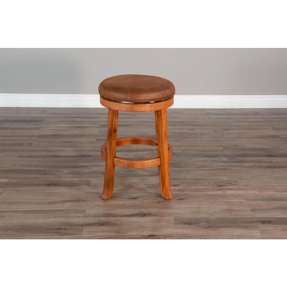Sunny Designs Counter Swivel Stool, Cushion Seat. Picture 4