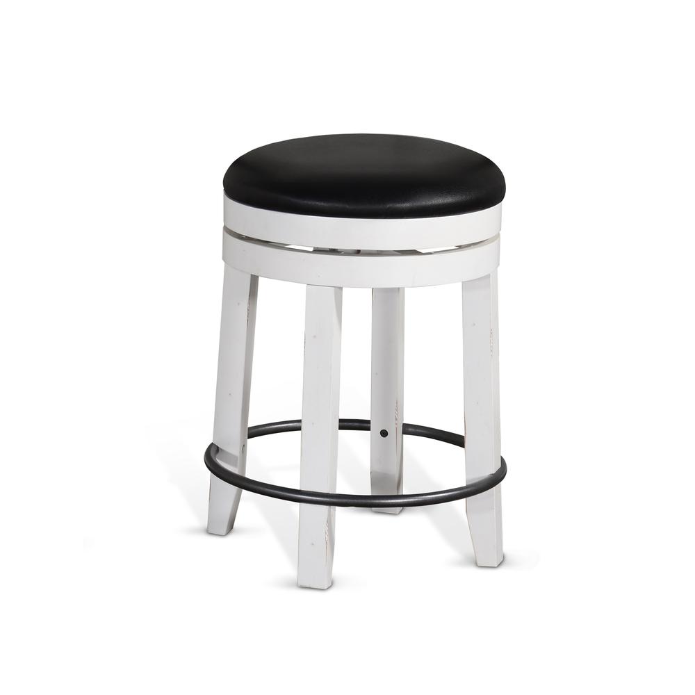 Sunny Designs Counter Swivel Stool, Cushion Seat. Picture 1