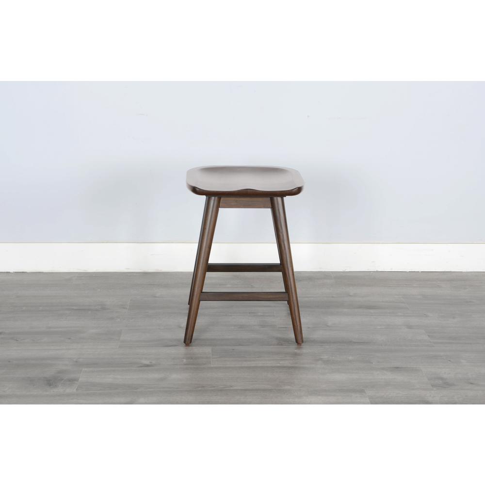 Sunny Designs Counter Stool with Saddle Seat. Picture 5