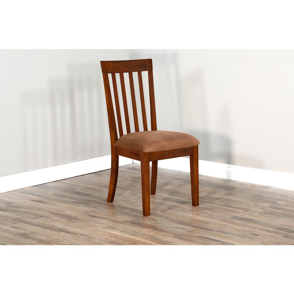 Sunny Designs Cushioned Slatback Dining Chair. Picture 1