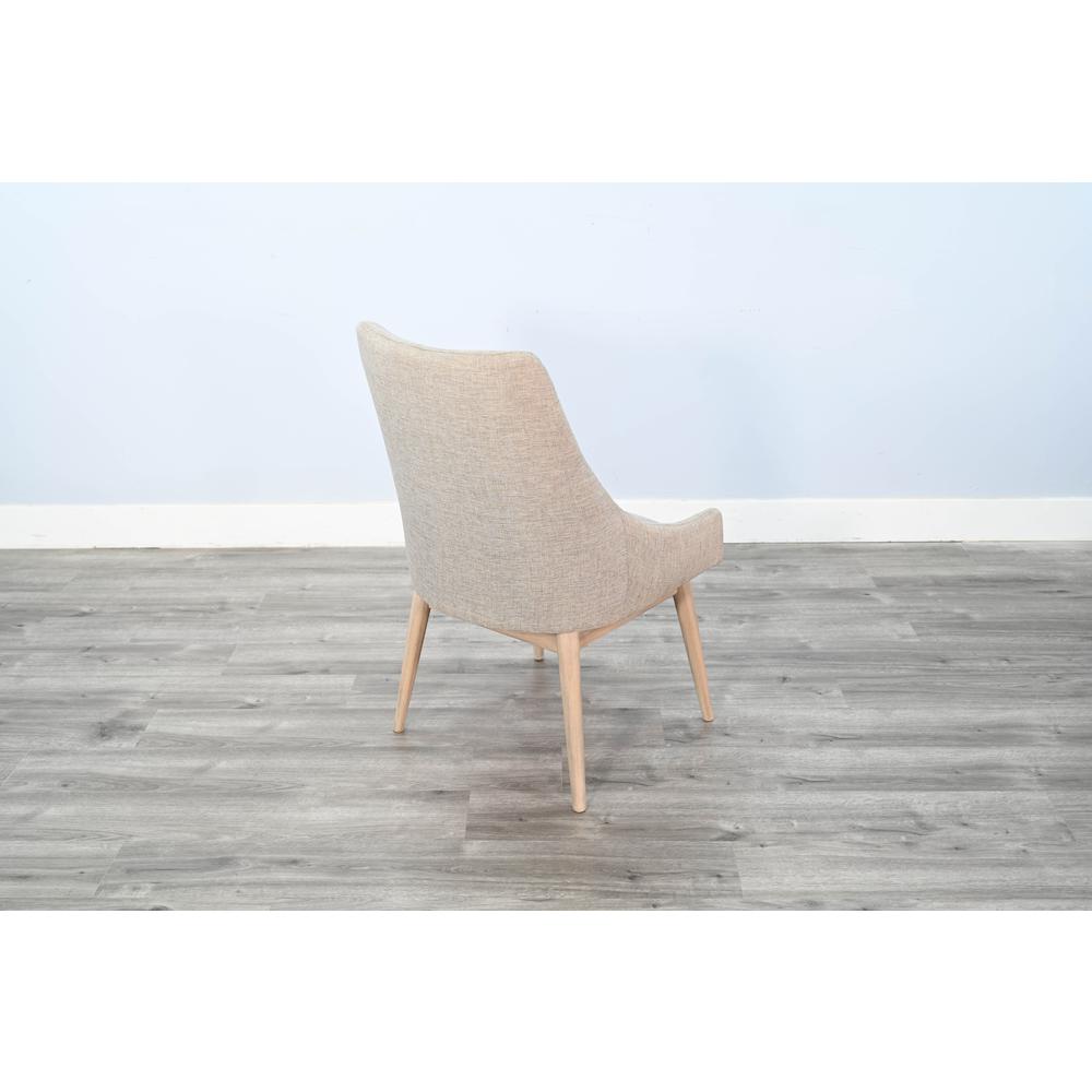 Sunny Designs Olivia Highback Cushioned Grey Dining Chair. Picture 4
