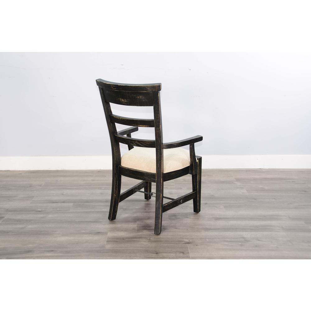 Sunny Designs Wood Arm Dining Chair. Picture 4