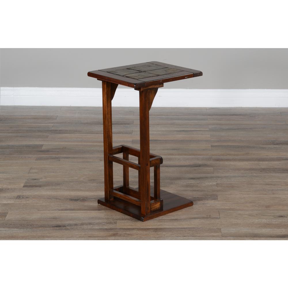 Sunny Designs Savannah 12.5" Traditional Wood Table. Picture 3