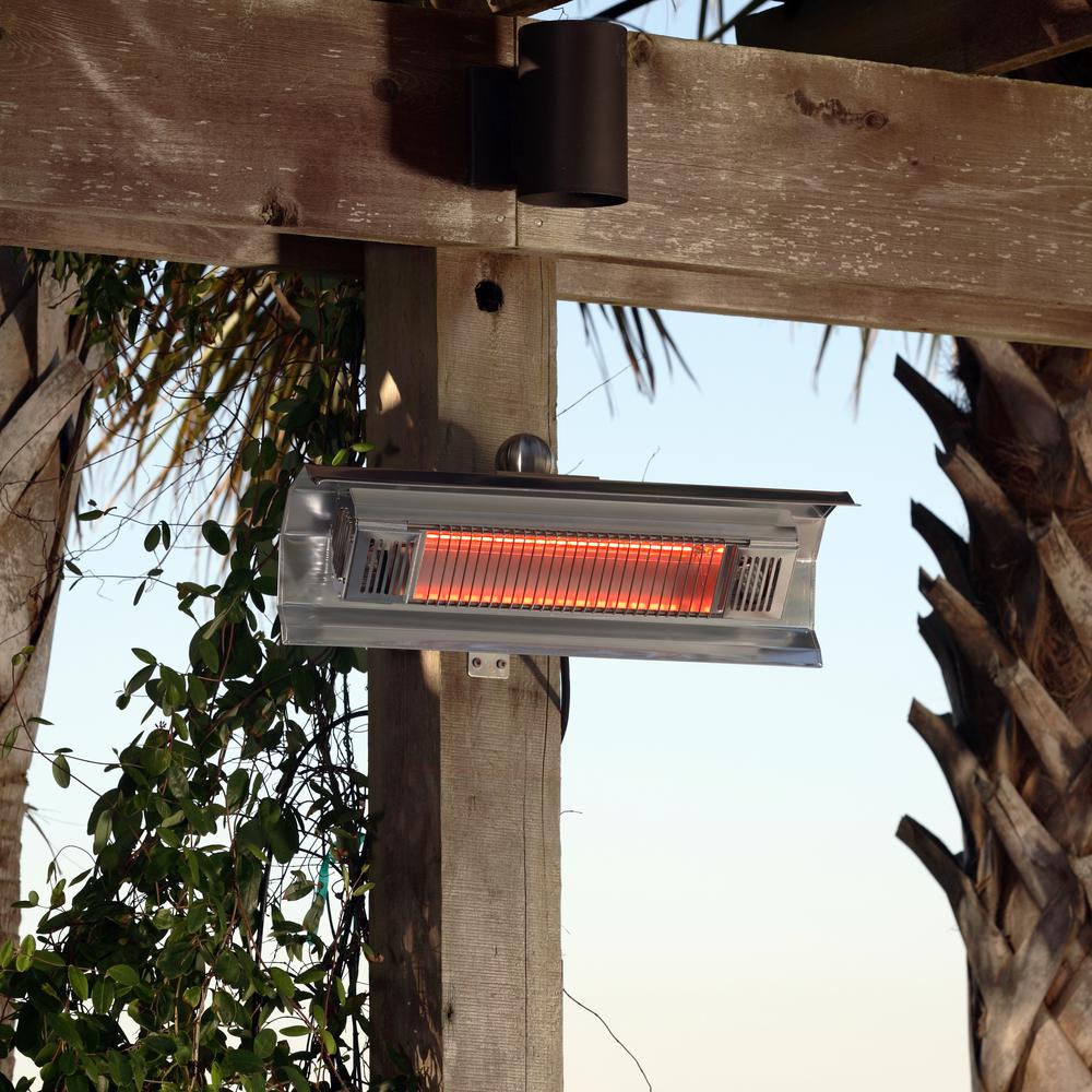 Stainless Steel Wall Mounted Infrared Patio Heater. Picture 6