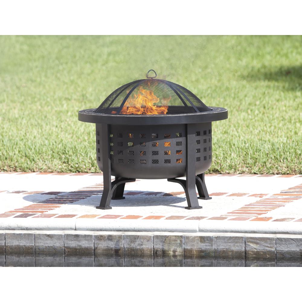 Alpina Round Slate Top Fire Pit. Picture 7