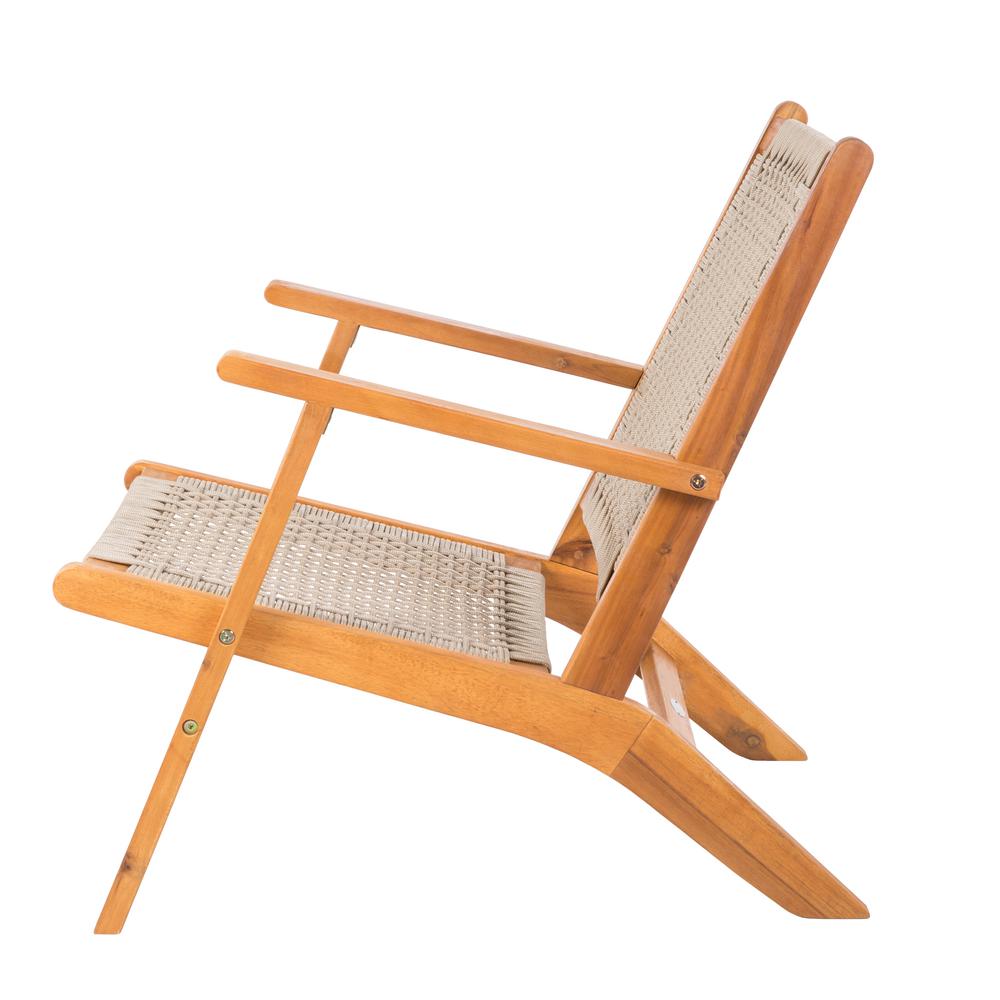 Vega Natural Stain Outdoor Chair. Picture 2