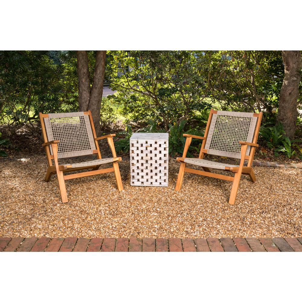 Vega Natural Stain Outdoor Chair. Picture 5