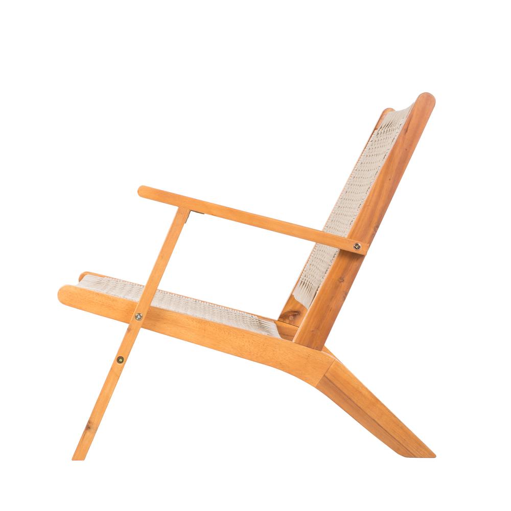Vega Natural Stain Outdoor Chair. Picture 6