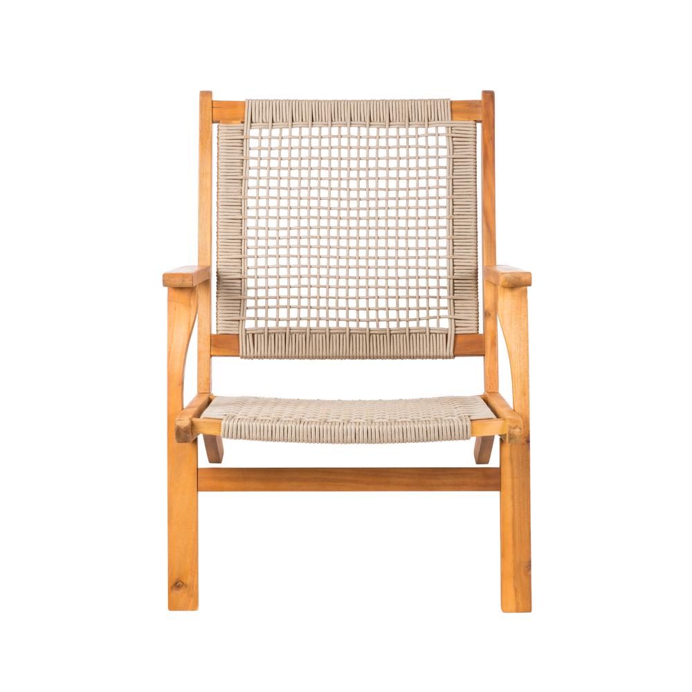 Vega Natural Stain Outdoor Chair. Picture 4