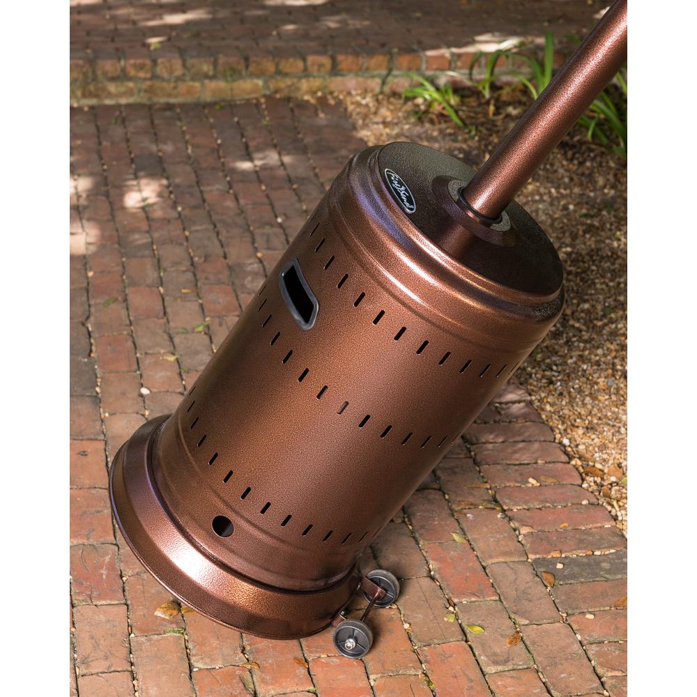 Aged Chestnut Finish Patio Heater. Picture 6
