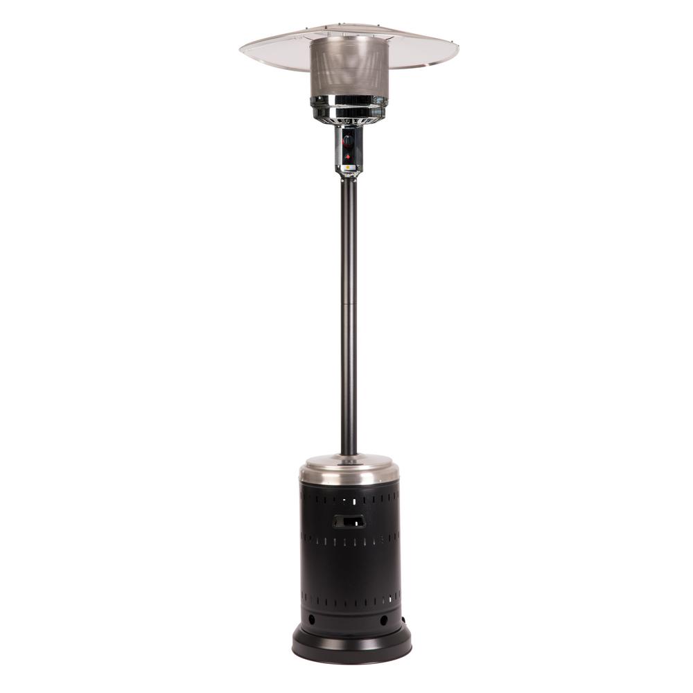 Onyx And Stainless Steel Finish Patio Heater. Picture 10