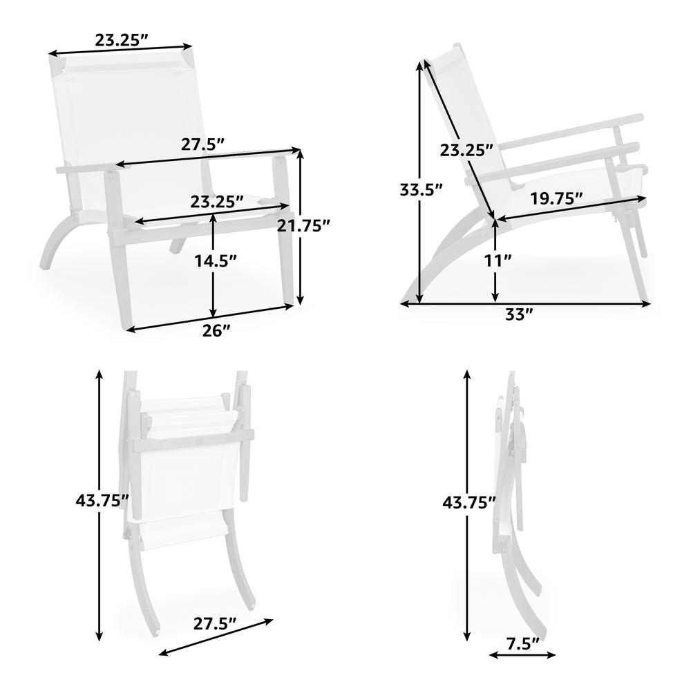 Walker Wooden Folding Chair. Picture 17