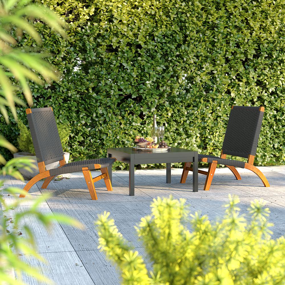 Costa Rica Outdoor Modern Lounge Chair. Picture 5
