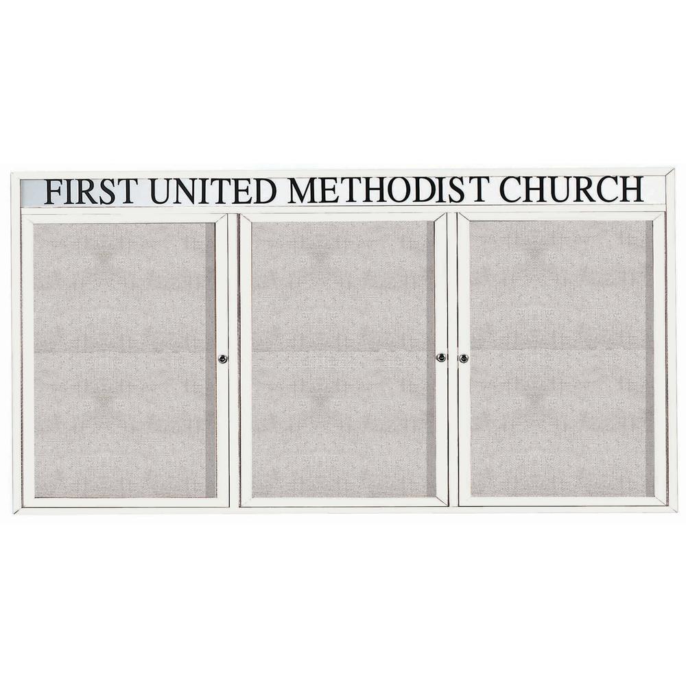 DCC4896-3RHW. Enclosed Bulletin Board. Picture 2