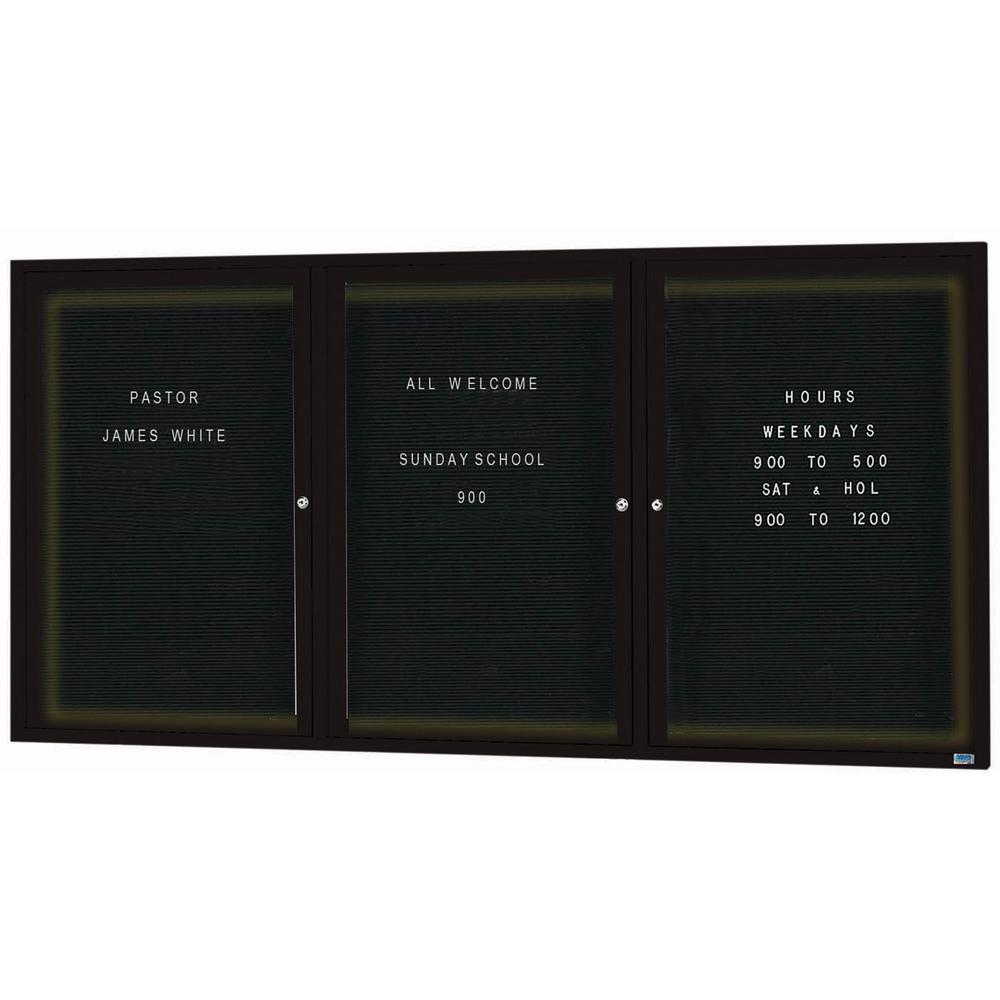 OADC4896-3IBK. Illuminated Outdoor Enclosed Directory. Picture 1