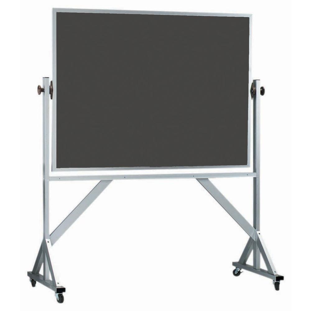 Reversible Free Standing Boards. Reversible Free Standing Slate Porcelain Chalk. Picture 1