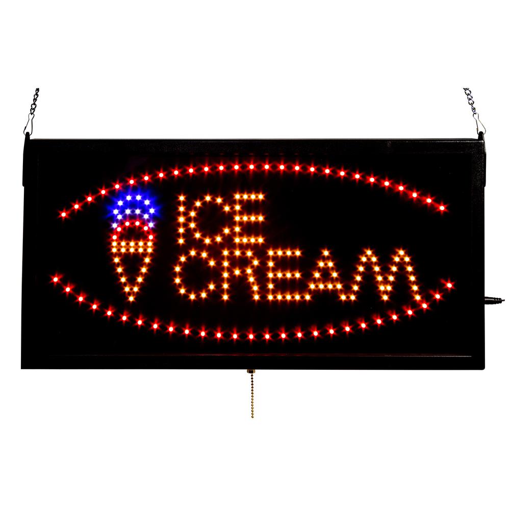 ICE13L High Visibility LED ICE CREAM Sign. Picture 1