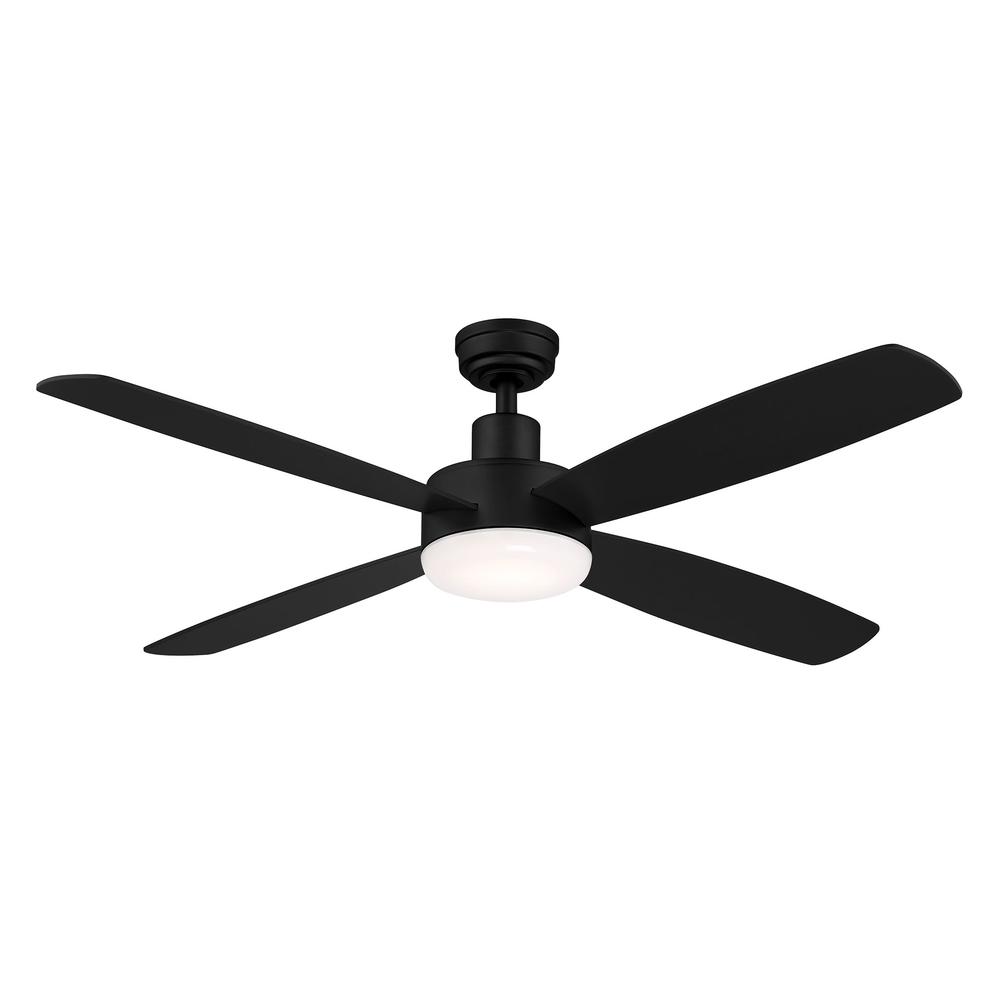 Aeris Job Fan Matte Black  LED ceiling Fan. Picture 1