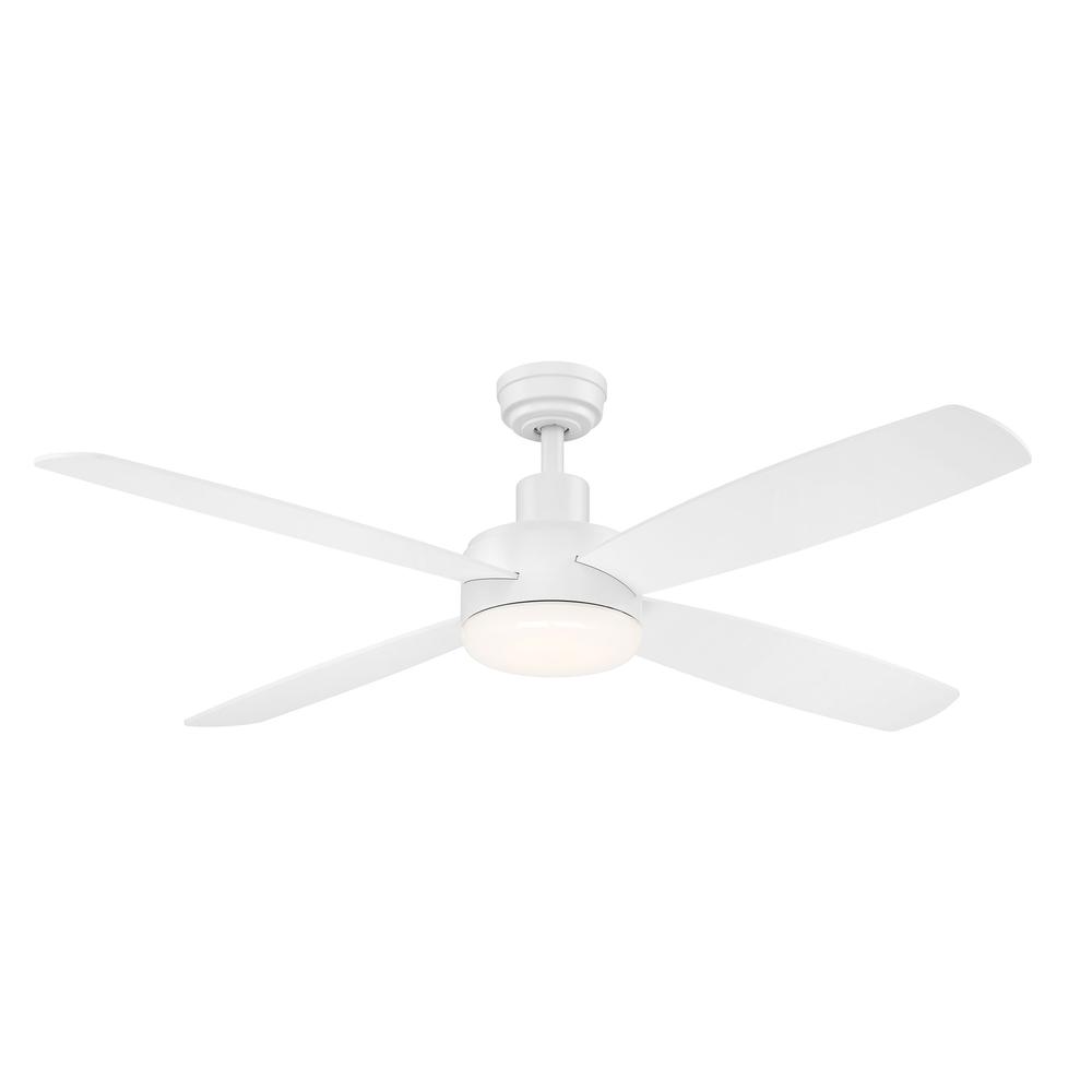 Aeris Job Fan Matte White  LED ceiling Fan. Picture 1
