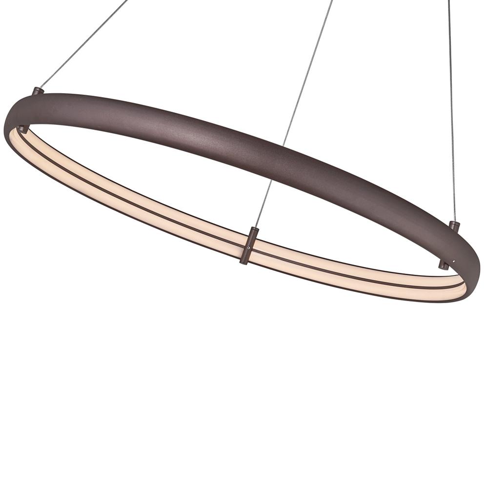Medium Dual LED Band Ring Pendant. Picture 4