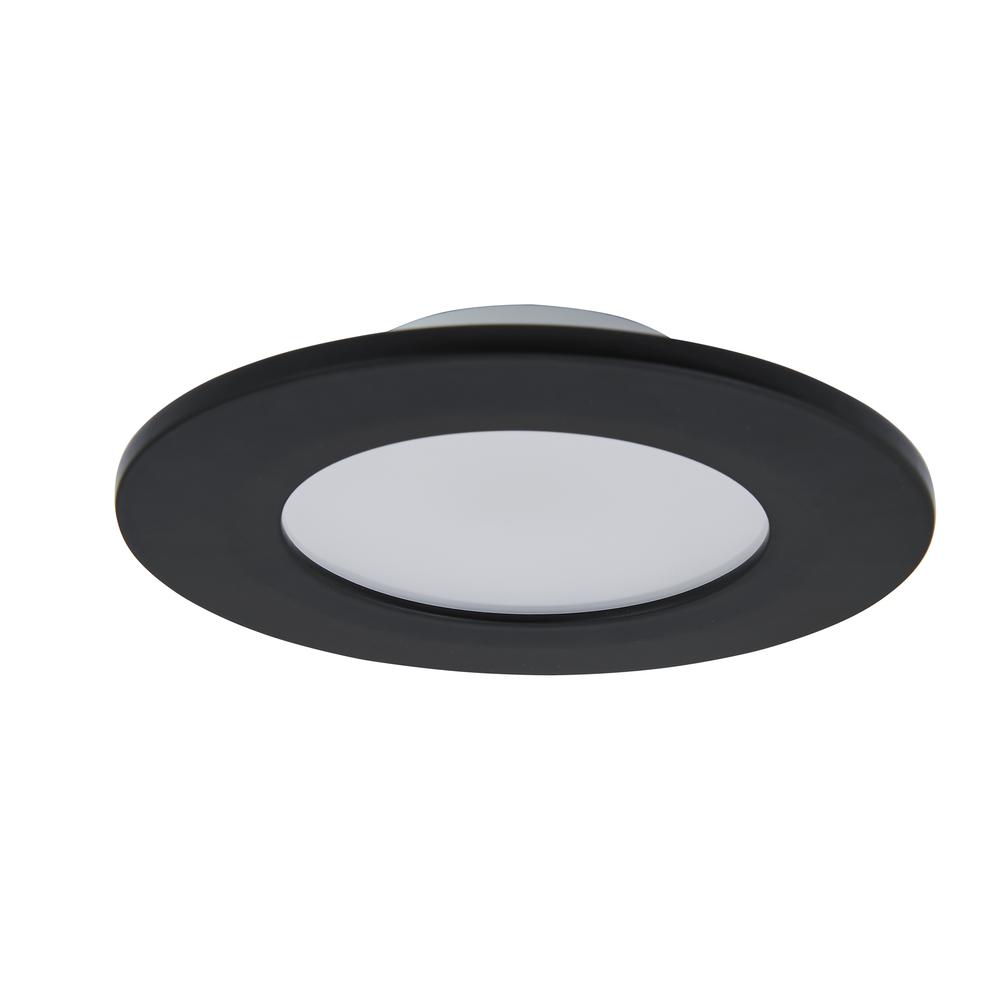 4.5" Slim Disc Wet Location Flushmount with High Output Dimmable LED. Picture 1