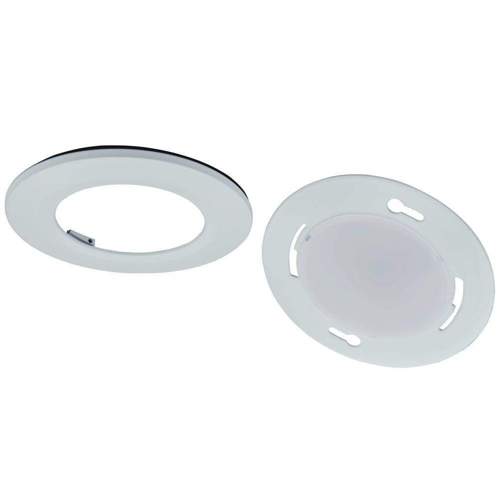 4.5" Slim Disc Wet Location Flushmount with High Output Dimmable LED. Picture 1