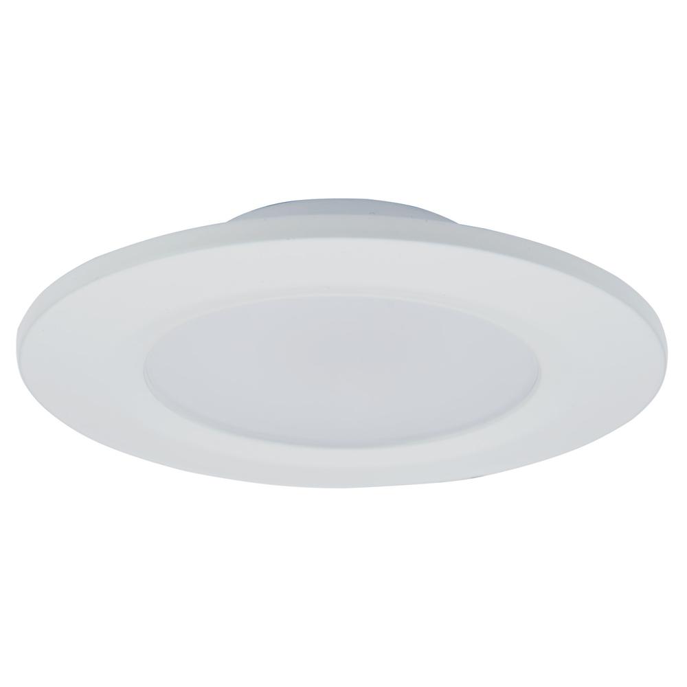 4.5" Slim Disc Wet Location Flushmount with High Output Dimmable LED. Picture 3