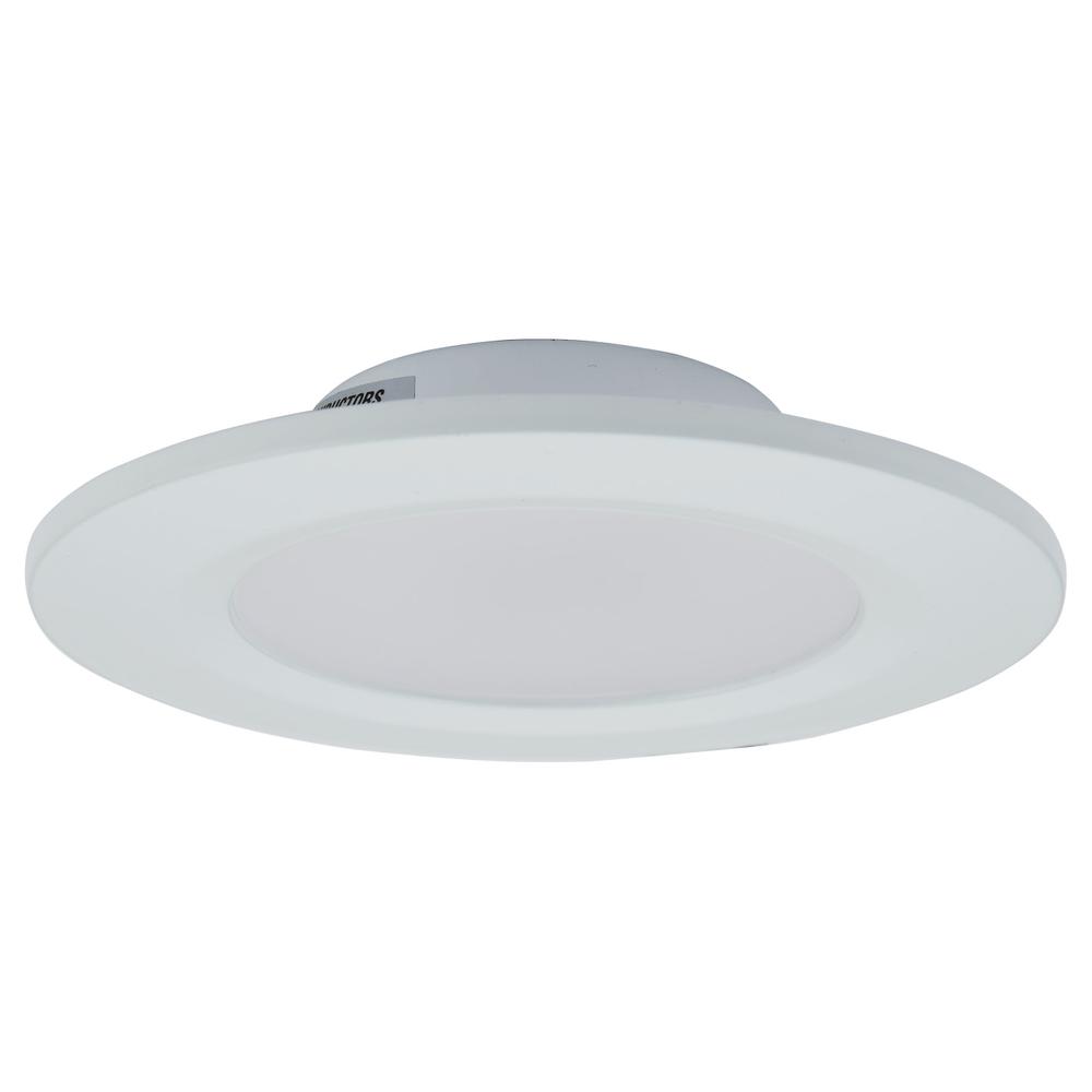 4.5" Slim Disc Wet Location Flushmount with High Output Dimmable LED. Picture 4