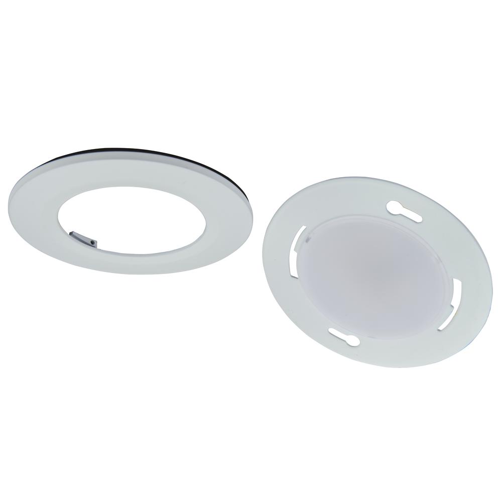 4.5" Slim Disc Wet Location Flushmount with High Output Dimmable LED. Picture 7