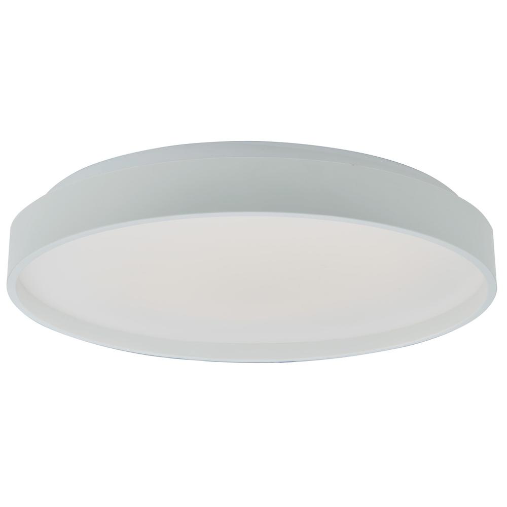 13" Low Profile Flushmount with Soft Uplight. Picture 2