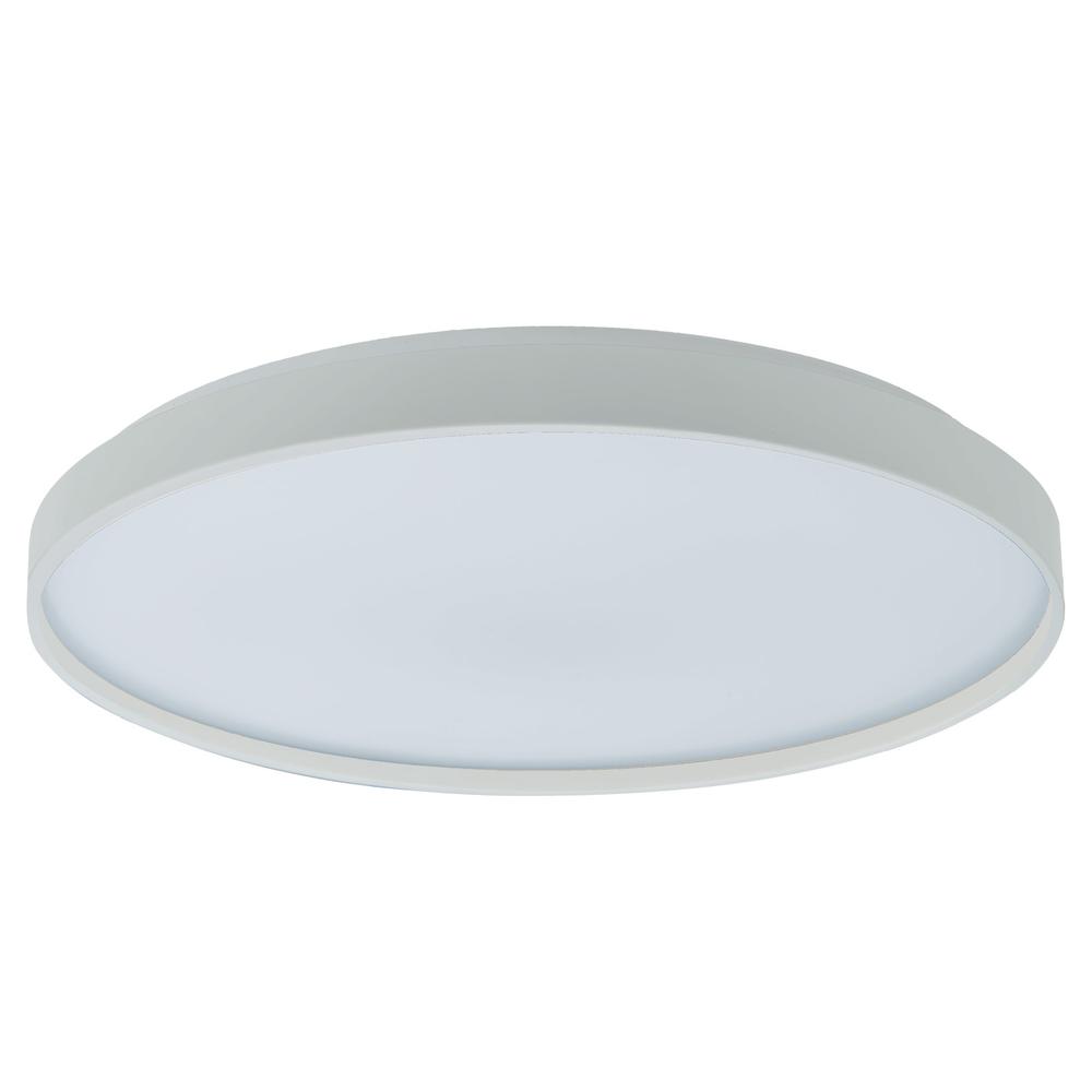 15" Low Profile Flushmount with Soft Uplight. Picture 1