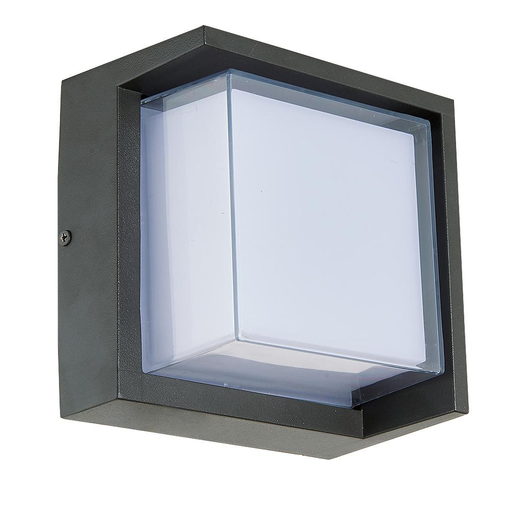 Square Hooded Wet Location Wall Sconce. Picture 4