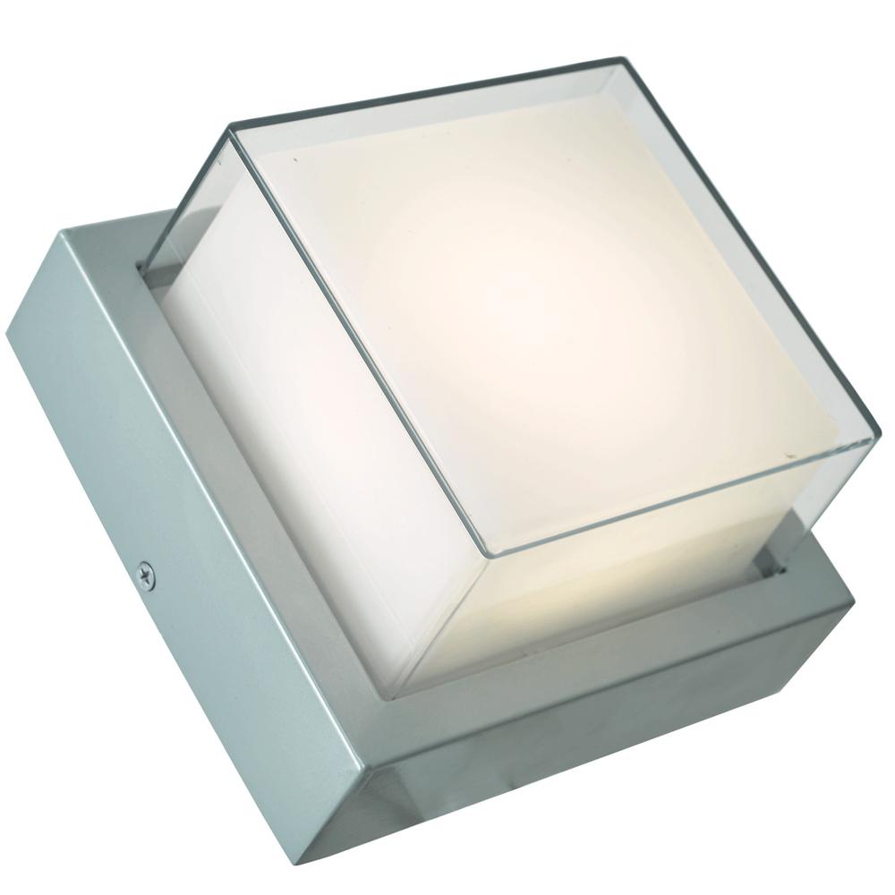 Square Hooded Wet Location Wall Sconce. Picture 3