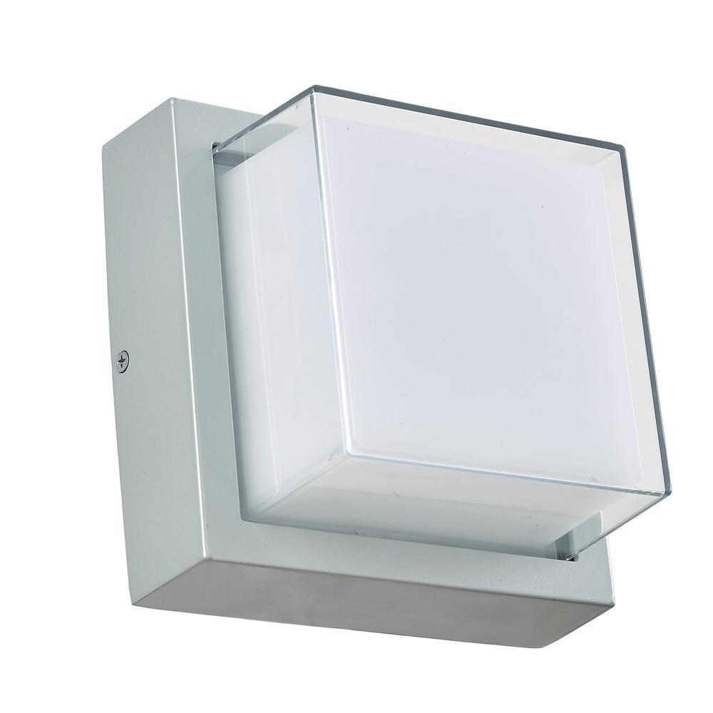 Square Hooded Wet Location Wall Sconce. Picture 6