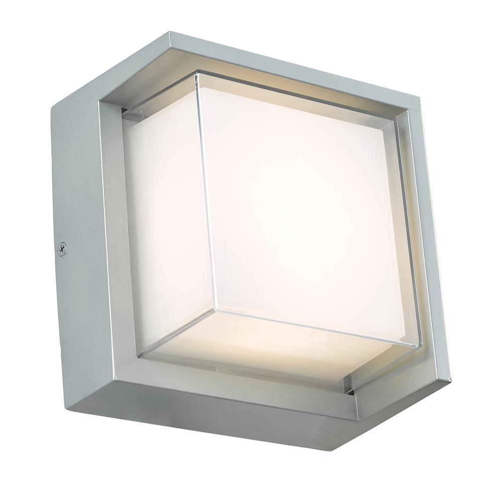 Square Hooded Wet Location Wall Sconce. Picture 8