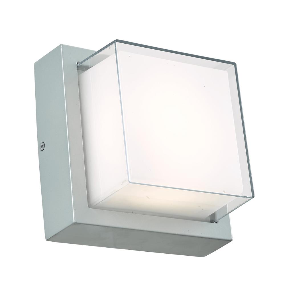 Square Hooded Wet Location Wall Sconce. Picture 7