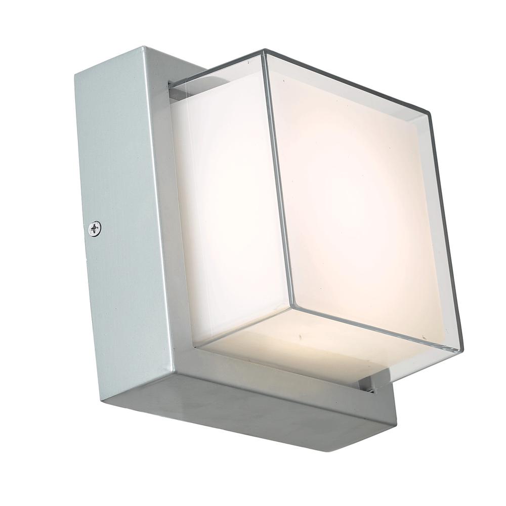 Square Hooded Wet Location Wall Sconce. Picture 9