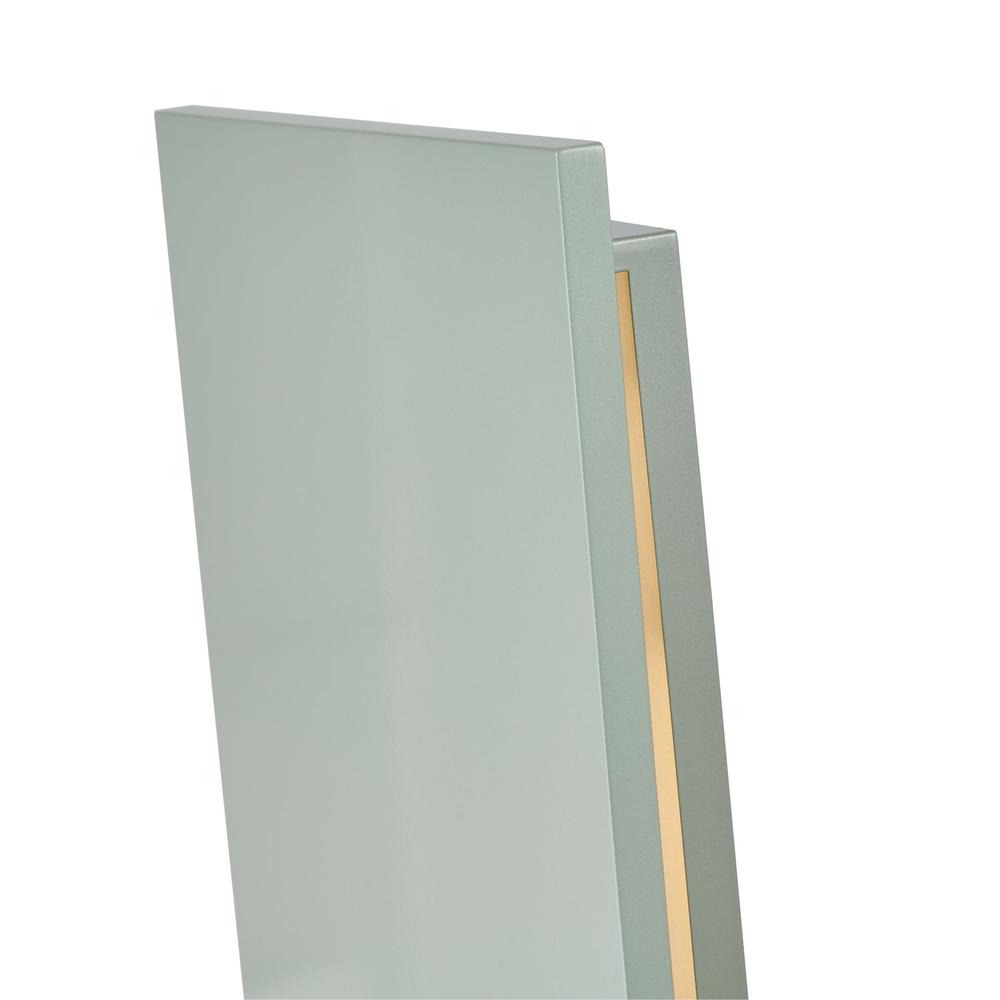 Wet Location Square Panel Backlit Wall Fixture. Picture 1